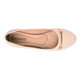 ZAPATOS STYLO MUJER VRD-1149 CHAROL BEIGE