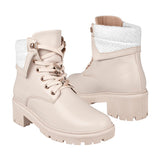 BOTINES STYLO MUJER NA-2230 SIMIPIEL BEIGE