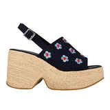 SANDALIAS CAPA DE OZONO MUJER 612402 TEXTIL AZUL