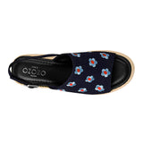 SANDALIAS CAPA DE OZONO MUJER 612402 TEXTIL AZUL