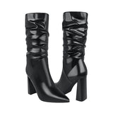 BOTAS DAMA CAPA DE OZONO 617402 SIMIPIEL NEGRO