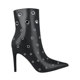 BOTAS DAMA CAPA DE OZONO 617301 SIMIPIEL NEGRO