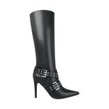 BOTAS DAMA CAPA DE OZONO 617303 SIMIPIEL NEGRO