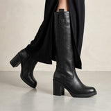 BOTAS CAPA DE OZONO MUJER 683601 SIMIPIEL NEGRO