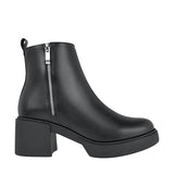 BOTINES CAPA DE OZONO MUJER 653001 SIMIPIEL NEGRO