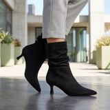 BOTAS MUJER CAPA DE OZONO 690001 SUEDE NEGRO