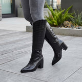 BOTAS CAPA DE OZONO MUJER 682901 SIMIPIEL NEGRO
