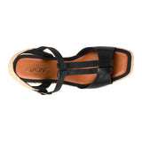 SANDALIAS CAPA DE OZONO MUJER 671101 SIMIPIEL NEGRO