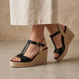 SANDALIAS CAPA DE OZONO MUJER 671101 SIMIPIEL NEGRO