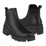 BOTINES DAMA STYLO 1004 SIMIPIEL NEGRO