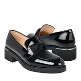 MOCASINES STYLO MUJER 805 CHAROL NEGRO