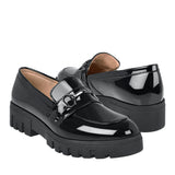MOCASINES STYLO MUJER 706 CHAROL NEGRO