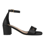 SANDALIAS DAMA STYLO 8021 SIMIPIEL NEGRO