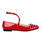 ZAPATOS DAMA STYLO 7018 CHAROL ROJO