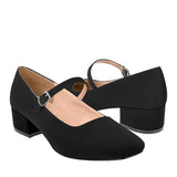 TACONES STYLO MUJER 8902 SUEDE NEGRO
