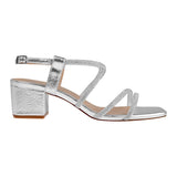 SANDALIAS DE FIESTA DAMA SENTIES 84-853 SIMIPIEL PLATA