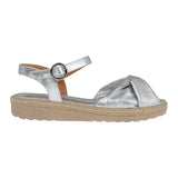 SANDALIAS DAMA STYLO 5205 SIMIPIEL PLATA