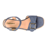 CUÑAS DAMA STYLO 2537071 SUEDE AZUL