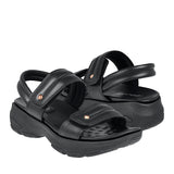 SANDALIAS DAMA STYLO 2514022 SIMIPIEL NEGRO