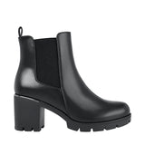 BOTINES STYLO MUJER 2409103 SIMIPIEL NEGRO