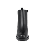 BOTINES STYLO MUJER 2409103 SIMIPIEL NEGRO