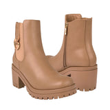 BOTINES XTI MUJER 141537 SIMIPIEL CAFÉ