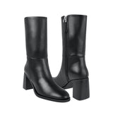 BOTAS CORINA MUJER M3825 SIMIPIEL NEGRO