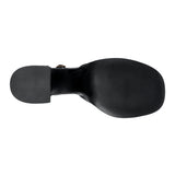 TACONES FOREVER MUJER TWICE-13 CHAROL NEGRO