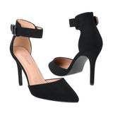 TACONES FOREVER MUJER YOUNG-02 SUEDE NEGRO