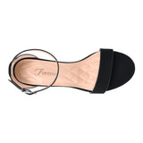 SANDALIAS FOREVER MUJER AMBER-02 SUEDE NEGRO