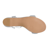 SANDALIAS DE FIESTA DELICACY MUJER VANESSA-10 CHAROL PLATA