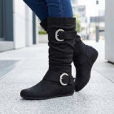 BOTAS FOREVER MUJER VALLEY-8 SUEDE NEGRO