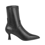 BOTINES FOREVER MUJER HUTTON-21 SIMIPIEL NEGRO
