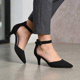TACONES FOREVER MUJER SUNRISE-08 TEXTIL NEGRO