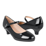 TACONES FOREVER MUJER DANA-28 CHAROL NEGRO