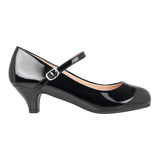 TACONES FOREVER MUJER DANA-28 CHAROL NEGRO