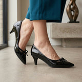 TACONES FOREVER MUJER AUBREE-17 CHAROL NEGRO