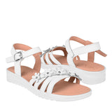 SANDALIAS SIENA MUJER 5603 SIMIPIEL BLANCO