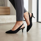 TACONES STYLO MUJER E-017 BUCK NEGRO