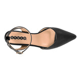 TACONES STYLO MUJER PL03 CHAROL NEGRO