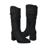 BOTAS STYLO MUJER 3120 SUEDE NEGRO