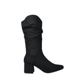BOTAS STYLO MUJER 3120 SUEDE NEGRO