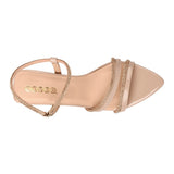 SANDALIAS DE FIESTA STYLO MUJER 9006 CHAROL BEIGE