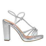 SANDALIAS DE FIESTA STYLO MUJER 9214 SIMIPIEL PLATA