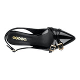 TACONES STYLO MUJER 5707 CHAROL NEGRO