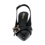 TACONES STYLO MUJER 5707 CHAROL NEGRO