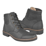 BOTINES CASUALES PARA CABALLERO MERANO 47152 PIEL NEGRO