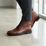 BOTINES MERANO HOMBRE 45110 PIEL CAFÉ