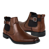BOTINES CABALLERO STYLO H42863 PIEL CAFÉ