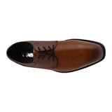 ZAPATOS CABALLERO STYLO H32102 PIEL CAFÉ